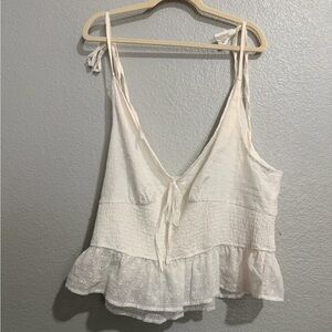 Cider Size 3Xl White Sleeveless Top